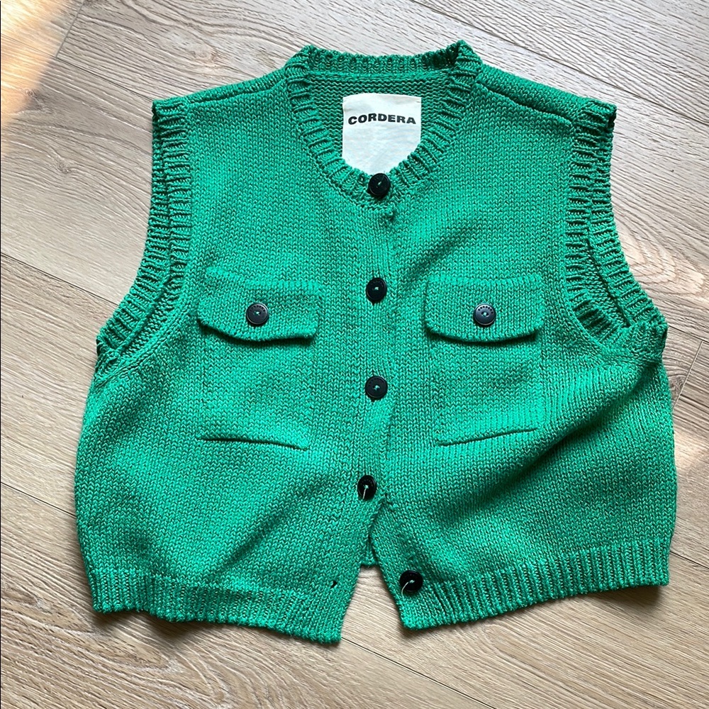 Cordera cotton vest top OS